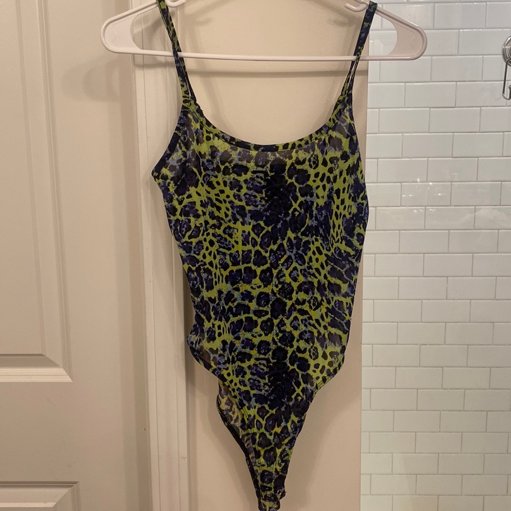 Forever 21 mesh bodysuit
